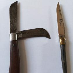 Couteau laguiole et serpette Facom