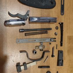 Lot de pi&egrave;ces pour carabine gaucher 22LR