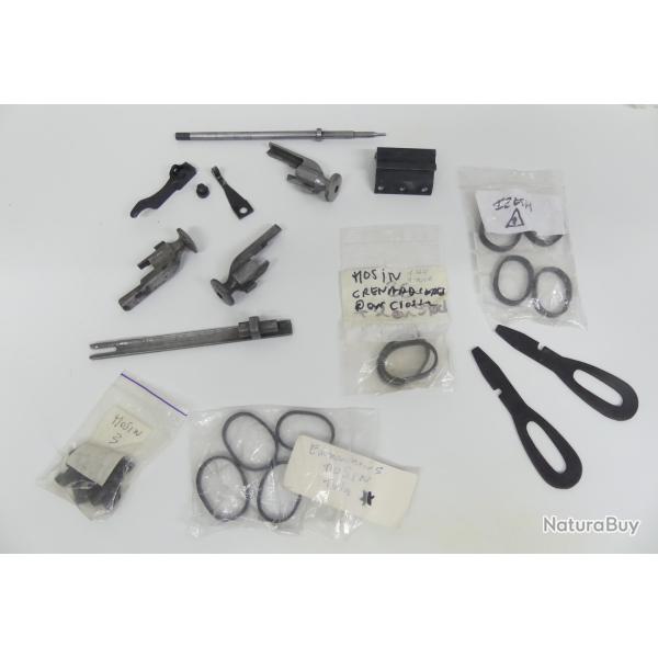 LOT DE PIECES DETACHEES POUR MOSIN NAGANT 91/30