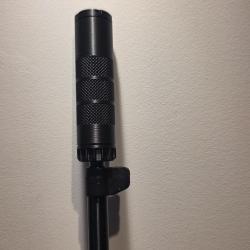 Mod&eacute;rateur de son en PLA 22lr 1/2x20