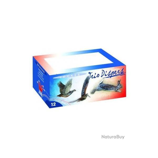 Cartouches JOCKER TRIO DISPERS 34g calibre 12/70 Bourre dispers n�8/9/10 x10