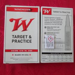 Lot de 10 douilles Winchester d'occasion cal:30.06