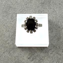 Bague Margueritte or 18 carats - saphir et diamants - taille 58