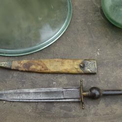 couteau de chasse fin XVIIIe france