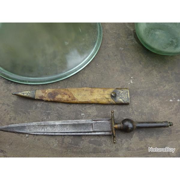 couteau de chasse fin XVIIIe france