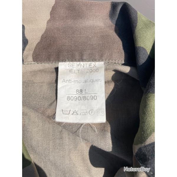 Veste treillis militaire fran�aise Seyntex