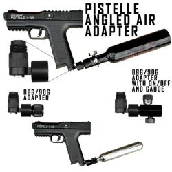 Adaptateur HPA Pistelle X68 Angled avec Adapt On Off 88g - MCS