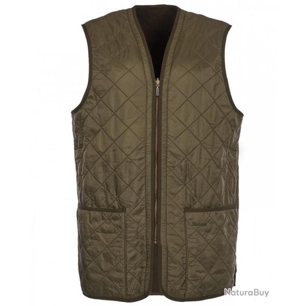 Gilet Barbour Polarquilt Waistcoat/ Zip-in-liner Olive XL