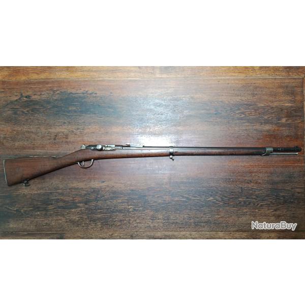 Fusil d'infanterie CHASSEPOT GRAS - Saint-Etienne mod�le 1874 M80 - ann�e 1885 - TBE