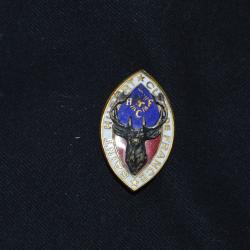 INSIGNE SAINT HUBERT-CLUB DE FRANCE-SOCIETE PROTECTION DE LA CHASSE-CYNEGETIQUE-VENERIE
