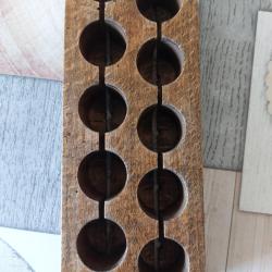 Plateau en bois pour cartouche