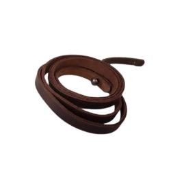 Sautoir pour corne cuir