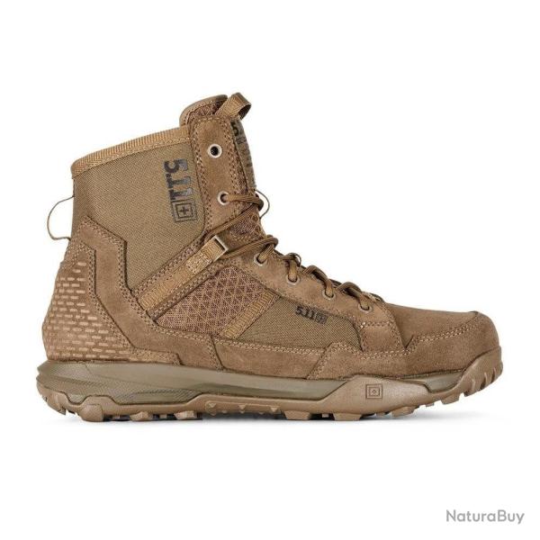 Chaussures d'intervention 5.11 Tactical A/T 6 pouces (15 cm) en su�de hydrofuge respirant Kangaroo -