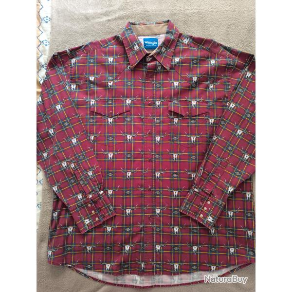 CHEMISE ROD�O WRANGLER