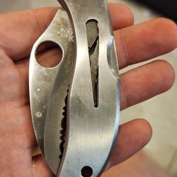 Couteau pliant Spyderco Harpy C08S G-2 Stainless Seki City Japan SpyderEdge couteau pliant vintage