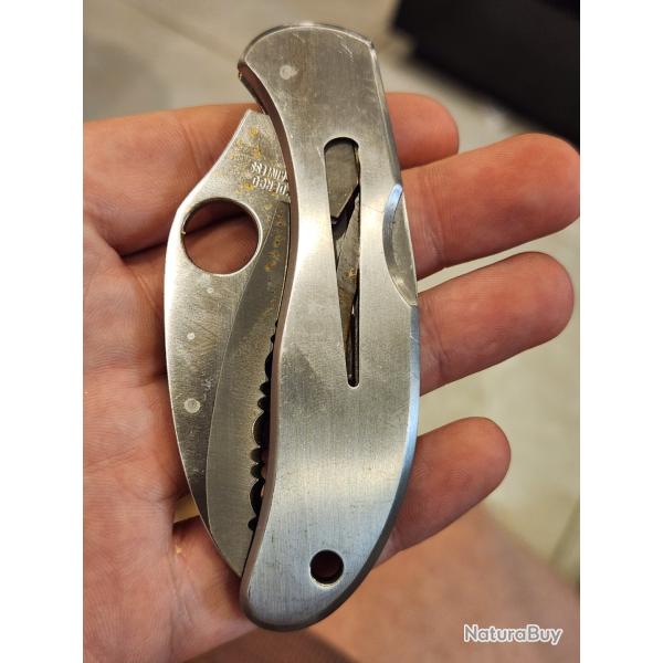 Couteau pliant Spyderco Harpy C08S G-2 Stainless Seki City Japan SpyderEdge couteau pliant vintage