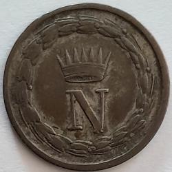 Pi&egrave;ce de Monnaie Italie Billon 10 centesimi - Napol&eacute;on I 1813 M - Qualit&eacute;