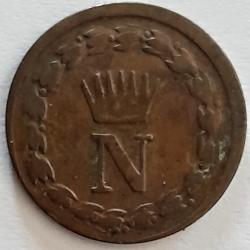 Pi&egrave;ce de Monnaie Italie Billon 10 centesimi - Napol&eacute;on I 1811 M - Qualit&eacute;