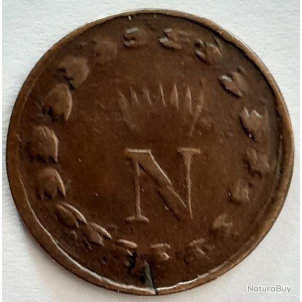 Pi�ce de Monnaie Italie Billon 10 centesimi - Napol�on I 1810 M - Qualit�