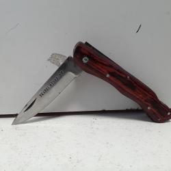 Couteau pliant Pradel auvergne 18cm bois