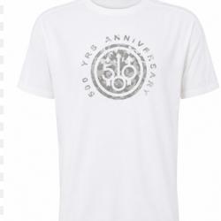 T shirt beretta White logo 500ans