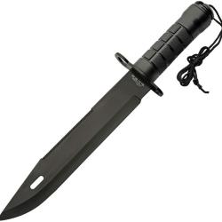 Couteau &agrave; lame fixe de survie type Rambo Rite Edge Survival