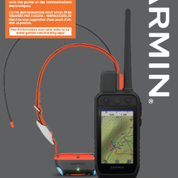 PACK GPS GARMIN ALPHA 200F PLUS T20 VERSION F