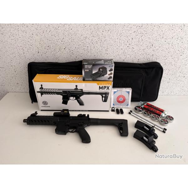 Sig sauer Mpx CO2 + accessoires