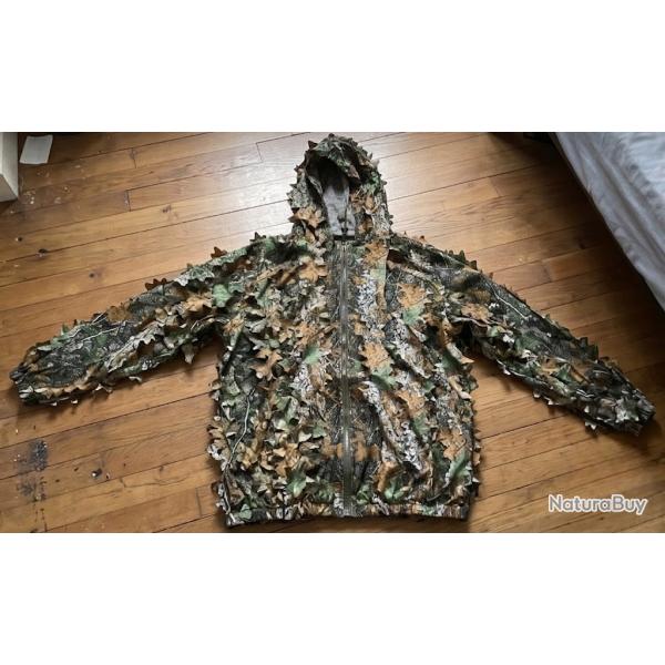 Ensemble 3D Ghillie Pour La Chasse Taille M/L