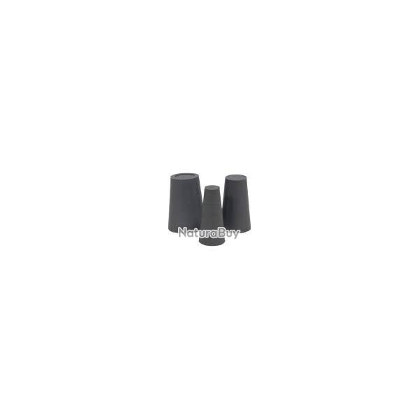 3 Bouchons caoutchouc pour silencieux 5x9x20 / 8x12x20 / 10.5x14.5x20mm