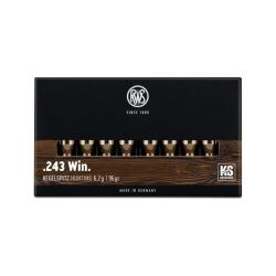 Balles RWS Kegelspitz - Cal. 243 Win - Par 1