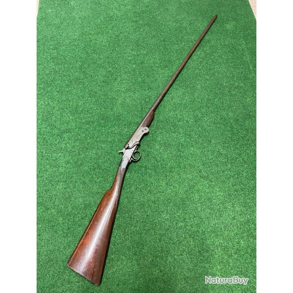 Carabine pliante braconnier .410 (Cat. D) � Pour pi�ces / � restaurer (Manque extracteur)