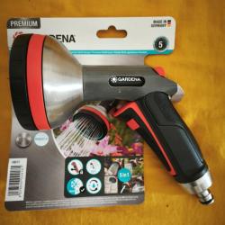 Gardena Pistolet d'arrosage Premium (5 en 1) - Neuf