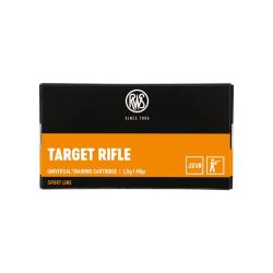 BOITE DE .22LR TARGET RIFLE 2.6G 40GR X50 - RWS