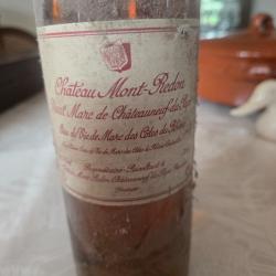 Chateau Mont Redon, vieux marc de Chateauneuf du pape, eau de vie