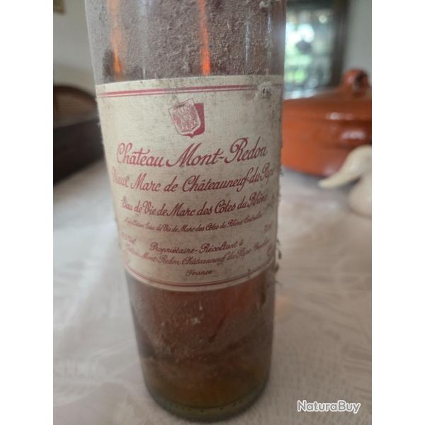 Chateau Mont Redon, vieux marc de Chateauneuf du pape, eau de vie