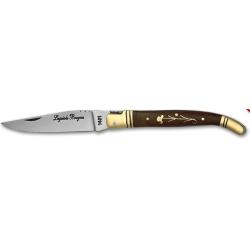 op&eacute; 1 � Couteau 12 cm - noyer fleur