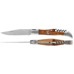 op&eacute; 1 � Couteau 12 cm TB noyer - triskel