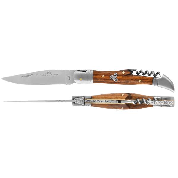op� 1 � Couteau 12 cm TB noyer - triskel