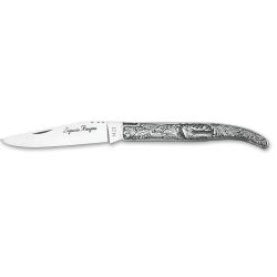 op&eacute; 1 � Couteau Laguiole 12 cm - cerf