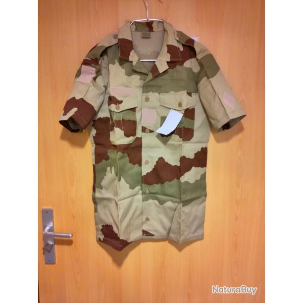 Chemise manche courte camouflage d�sert de l'arm�e fran�aise