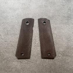 Paire de plaquettes Keyes Fiber pour 1911 A1 Remington rand, Ithaca ou USS