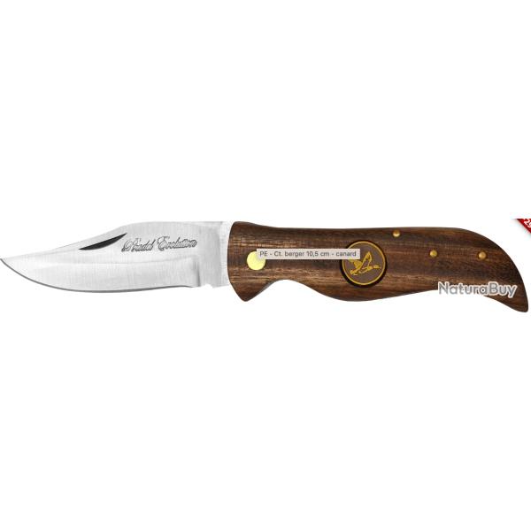 op� 1 � PE - Couteau berger 10,5 cm - canard