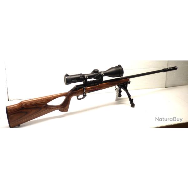 PACK PROMO WINCHESTER MODELE XPERT THUMBHOLE - CAL 22LR + LUNETTE 3-9X40+ MDS  - 10 COUPS