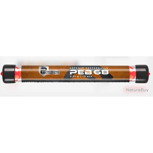 DEFENSE ! BILLES POIVRE CAL 68 X10 - LOT DE 2 PAQUETS