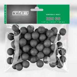 DEFENSE ! BILLES CAOUTCHOUC NOYAU ACIER CAL 68 X50 - LOT DE 2 SACHETS