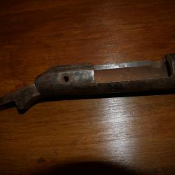 Boitier de GRAS 1874 modifi&eacute; M80,transform&eacute; chasse (usinage de hausse sur le tonnerre)