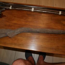 Crosse de MAUSER 1871 raccourcie chasse avec une enture de poign&eacute;e pistolet