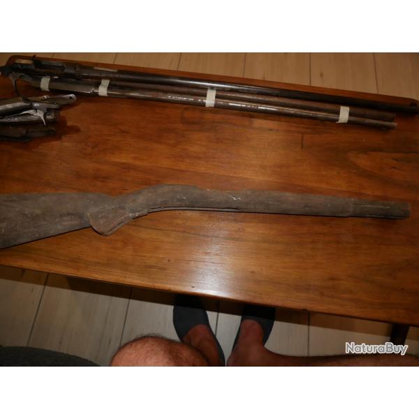 Crosse de MAUSER 1871 raccourcie chasse avec une enture de poign�e pistolet