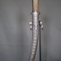Dague Marocaine Dite Koumya , Argent Et Corne Blonde - Maroc, fin 19&egrave;me d&eacute;but 20&egrave;me si&egrave;cle (3)